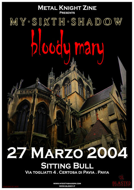 Flyer — Bloody Shadow Night IV