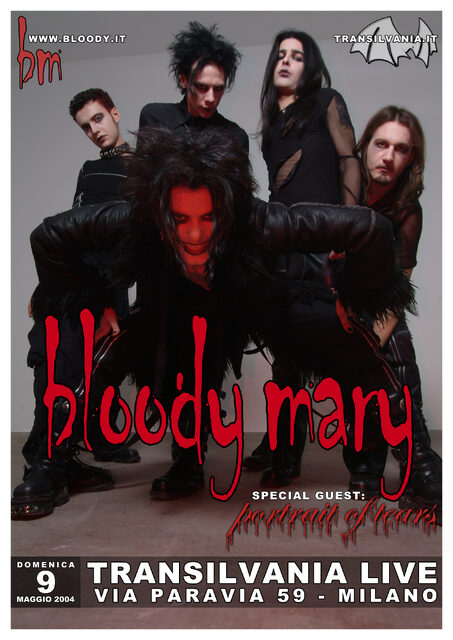 Flyer — Bloody Portrait Night I