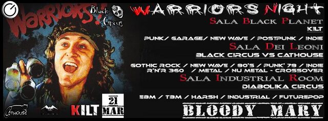 Flyer — Warriors Night