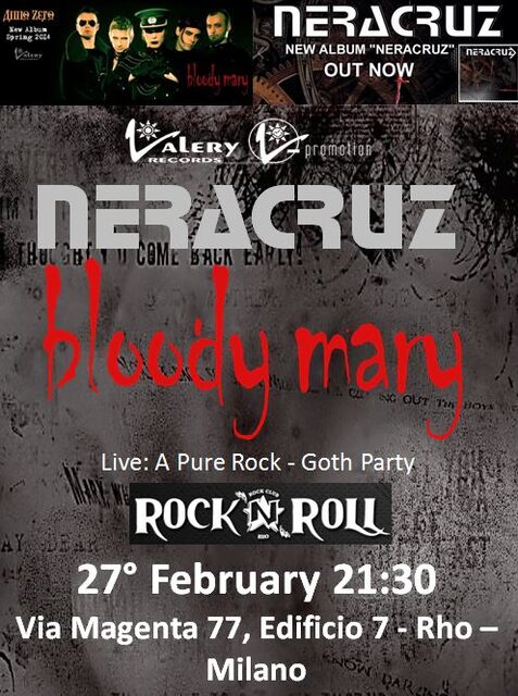 Flyer — A pure Rock-Goth Party